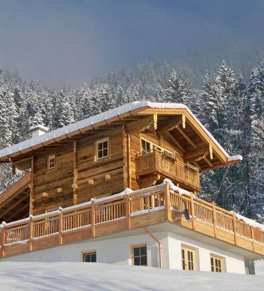 Skihütten im Skigebiet für den Silvesterurlaub bei huetten.com