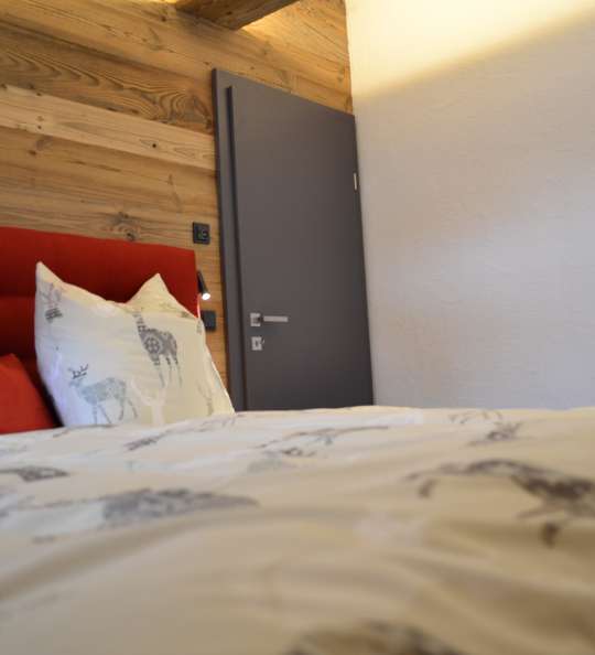 Almdorf Auszeit Fageralm Schlafzimmer