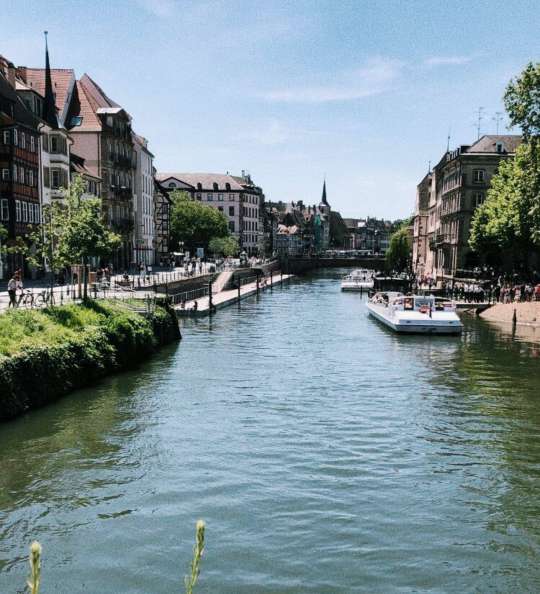 Fluss durch das Elsass