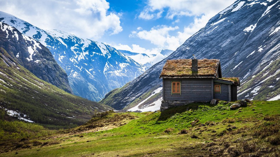 Almhütte in Alleinlage in Österreich